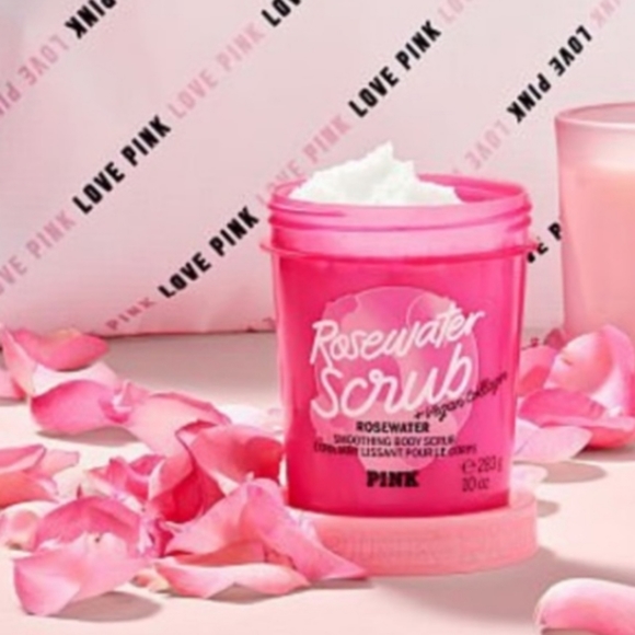 🆕 Victoria's Secret PINK Rosewater Revitalizing Body Scrub
